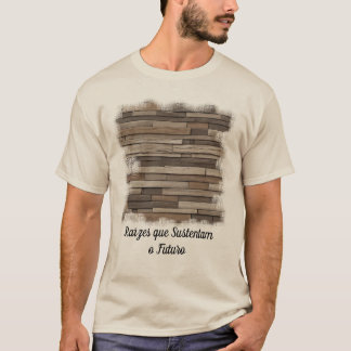 Camiseta Masculina Básica Madeira Viva T-Shirt