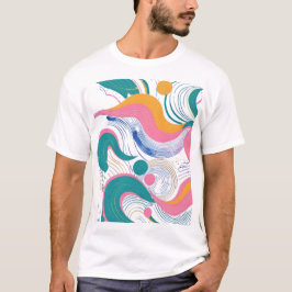 Camiseta Masculina Básica Retrô-8 T-Shirt