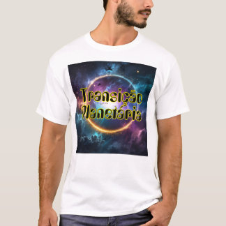 Camiseta Masculina Básica Transição Planetária-1 T-Shirt