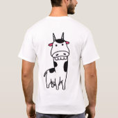 Camiseta Masculina Cow Evolution T-Shirt (Rückseite)