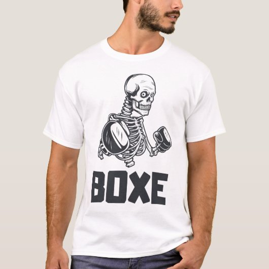 Camiseta Masculina de Boxe/ boxing T-Shirt (Vorderseite)