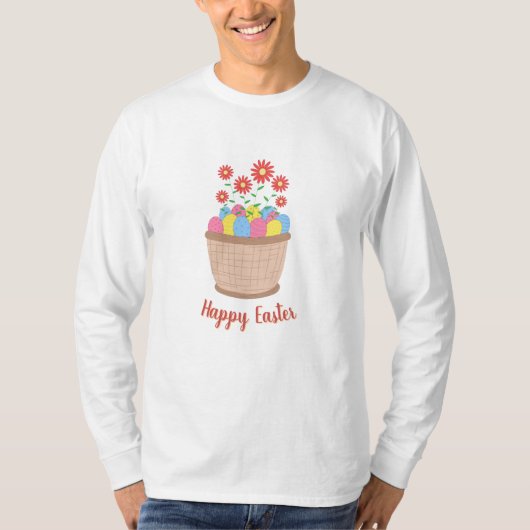 Camiseta masculina de Páscoa (Happy Easter) T-Shirt (Vorderseite)