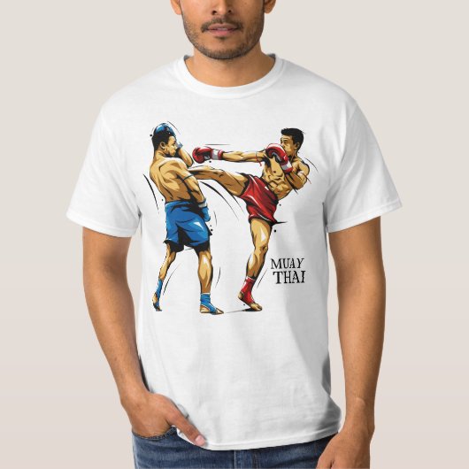 Camiseta Masculina Muay Thai / Boxe Tailandês T-Shirt (Vorderseite)