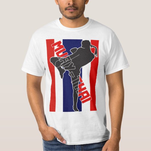 Camiseta Masculina Muay Thai/ MuayThai MartialArts T-Shirt (Vorderseite)