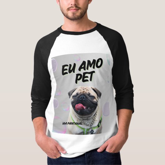 CAMISETA MASCULINA PET T-Shirt (Vorderseite)