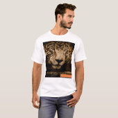 camiseta Masculina Via Pantanal Onça T-Shirt (Vorne ganz)