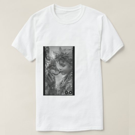 Camiseta Masculino gola canoa simples T-Shirt (Design vorne)