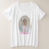 Camiseta Medjugorje Große Größe T-Shirt (Design vorne)
