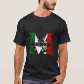 Camiseta Mexico Con Bandera Orgullo Mexicano Mexic T-Shirt (Vorderseite)