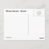 Camiseta Minas Gerais Brasil Postkarte (Rückseite)