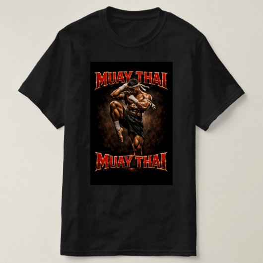 Camiseta Muay Thai T-Shirt (Design vorne)