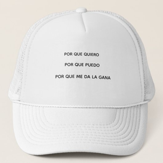 CAMISETA MUJER TRUCKERKAPPE (Vorderseite)