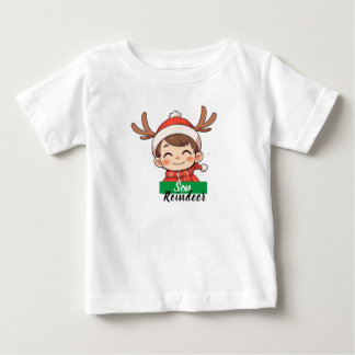 Camiseta navideña personalizada baby t-shirt