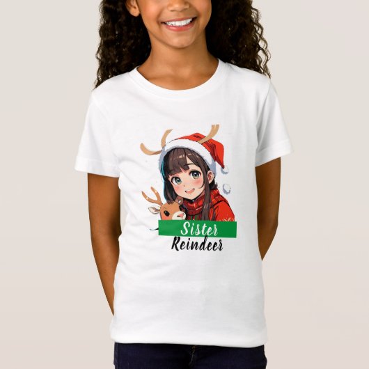 Camiseta navideña personalizada T-Shirt (Vorderseite)