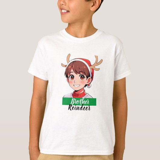 Camiseta navideña personalizada T-Shirt (Vorderseite)