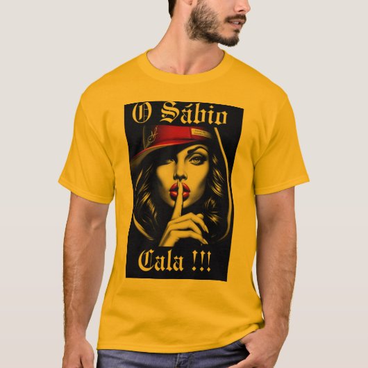 Camiseta O Sábio Cala T-Shirt (Vorderseite)
