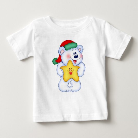CAMISETA OSO NAVIDEÑO BABY T-SHIRT (Vorderseite)