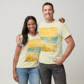 Camiseta Paisaje playa sereno  T-Shirt (Unisex)