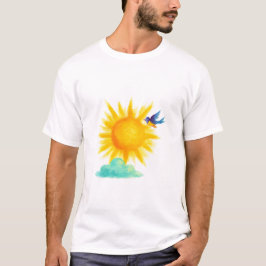 Camiseta Pájaro hacia un destino  T-Shirt