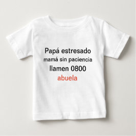 Camiseta papá estresado baby t-shirt