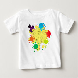 Camiseta para bebé con dibujo baby t-shirt