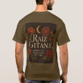 Camiseta para Hombre "Raíz Gitana" T-Shirt (Rückseite)