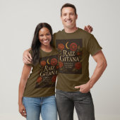 Camiseta para Hombre "Raíz Gitana" T-Shirt (Unisex)