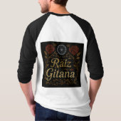 Camiseta para Hombre "Raíz Gitana"  T-Shirt (Rückseite)