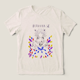 Camiseta Permita-se (Desenho autoral) Tri-Blend Shirt