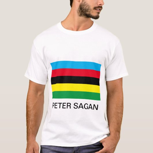 Camiseta Peter Sagan campeón del mundo T-Shirt (Vorderseite)