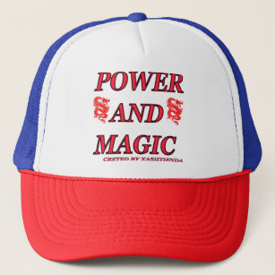 Camiseta Power und Magie Truckerkappe
