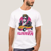 camiseta retro unisex blanca T-Shirt (Vorderseite)
