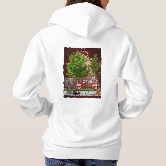 CAMISETA RETT! HOODIE (Rückseite)