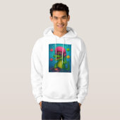 Camiseta sudadera Cocodrilo Cósmico  Hoodie (Vorne ganz)
