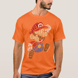 Camiseta "Super Mario Bros" – Aventura en Palabras T-Shirt