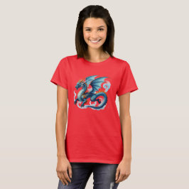 Camiseta (T-shirt) Feminina Aventuras dos Dragões T-Shirt