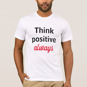 Camiseta Think immer positiv T-Shirt