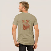 camiseta Tri-Blend shirt (Rückseite voll)