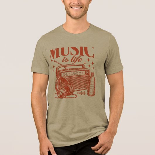 camiseta Tri-Blend shirt (Vorderseite)