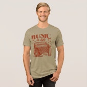 camiseta Tri-Blend shirt (Vorderseite voll)