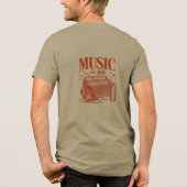camiseta Tri-Blend shirt (Rückseite)