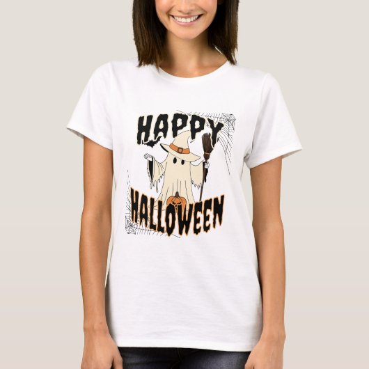 Camiseta Vintage de Halloween T-Shirt (Vorderseite)
