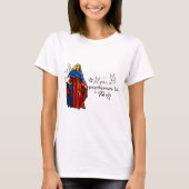 Camiseta Virgen de la Paz – Venezuela ve T-Shirt (Vorderseite)