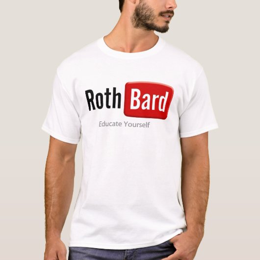 Camiseta Youtube Rothbard T-Shirt (Vorderseite)