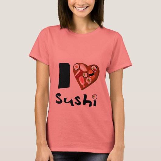 Camisetailovesushi T-Shirt (Vorderseite)