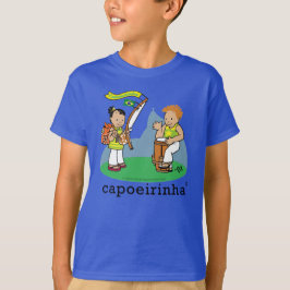 Camisetas para crianças com desenhos de capoeira T-Shirt