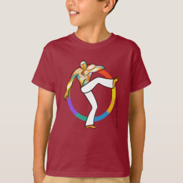 Camisetas para crianças com desenhos de capoeira T-Shirt