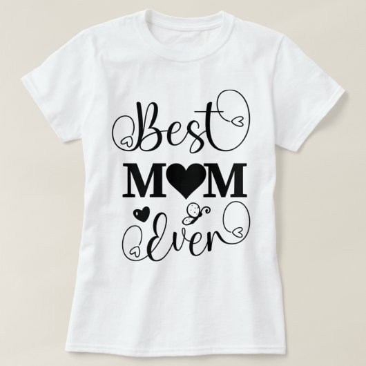 Camisetas para mamá: Dile cuanto la amas T-Shirt (Design vorne)