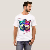 camisetas perros T-Shirt (Vorne ganz)