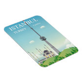 Camlica Tower | Istanbul, Türkei Magnet (Rechte Seite)